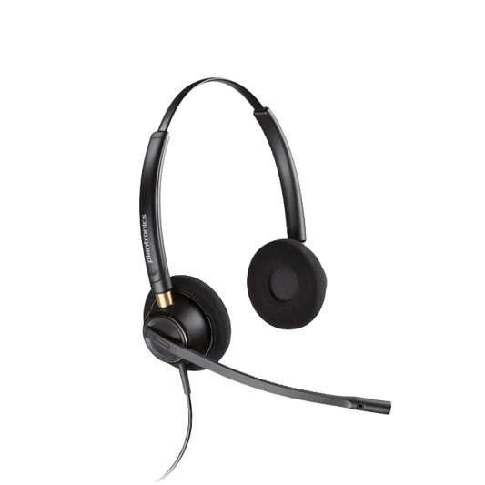 Poly EncorePro HW520 頭戴式雙耳專業電話有線耳機 (part no. P8943401)