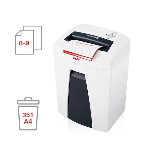 HSM Securio C18 Cross-cut Paper Shredder 3.9x30mm