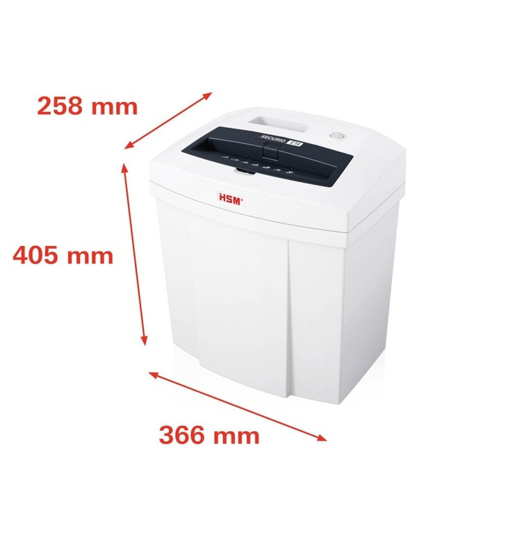 HSM Securio C14 Strip-cut Paper Shredder