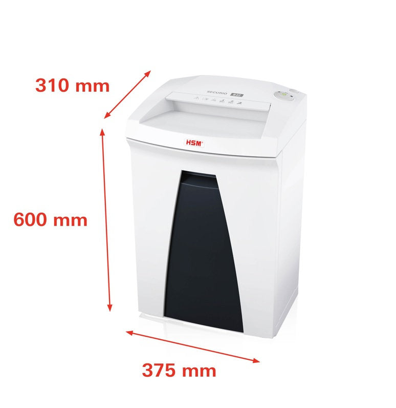 HSM Securio B22 Cross-cut Paper Shredder 3.9 x 30mm