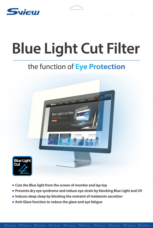 Sview 24" 16:10 Blue Light Cut Filter 520 x 326 mm 防藍光螢幕保護貼